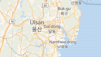 Carte en ligne de Ulsan