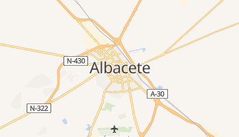 Carte en ligne de Albacete