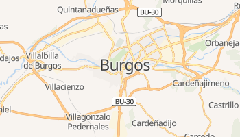 Carte en ligne de Burgos