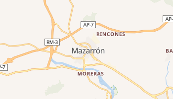 Carte en ligne de Mazarrón