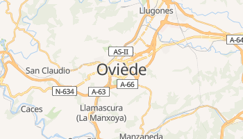 Carte en ligne de Oviedo