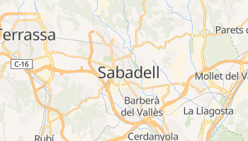 Carte en ligne de Sabadell