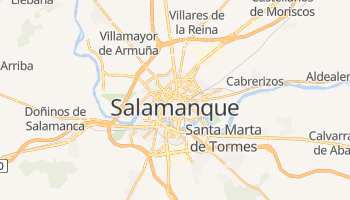 Carte en ligne de Salamanque