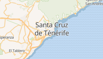 Carte en ligne de Santa Cruz de Ténérife