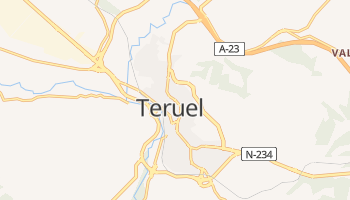 Carte en ligne de Teruel