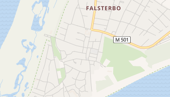 Carte en ligne de Falsterbo