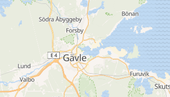 Carte en ligne de Gävle
