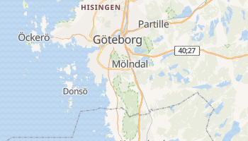 Carte en ligne de Göteborg
