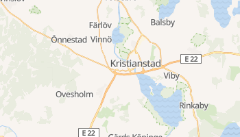 Carte en ligne de Kristianstad