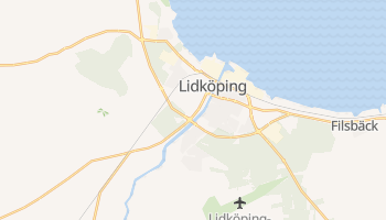 Carte en ligne de Lidköping