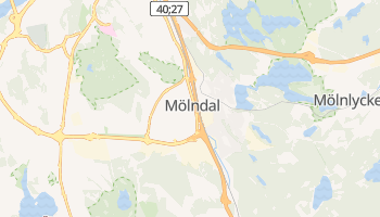 Carte en ligne de Commune de Mölndal