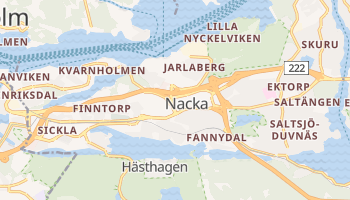Carte en ligne de Nacka