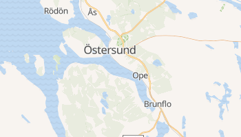 Carte en ligne de Östersund