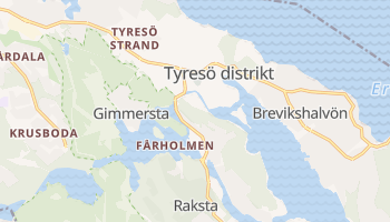 Carte en ligne de Commune de Tyresö