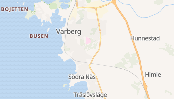 Carte en ligne de Varberg