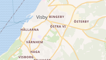 Carte en ligne de Visby