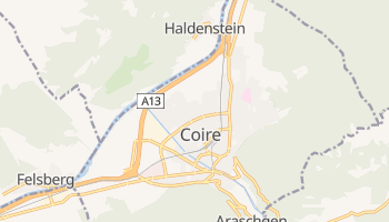 Carte en ligne de Coire