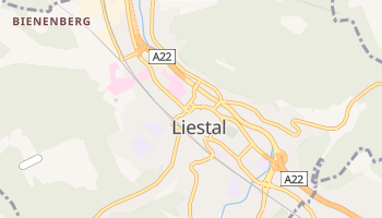 Carte en ligne de Liestal
