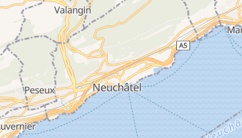 Carte en ligne de Neuchâtel