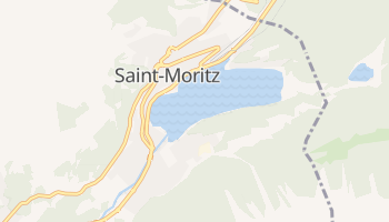Carte en ligne de Saint-Moritz