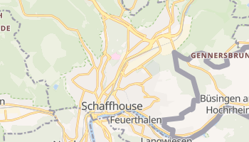 Carte en ligne de Schaffhouse