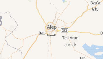 Carte en ligne de Alep