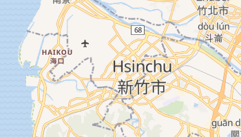 Carte en ligne de Hsinchu