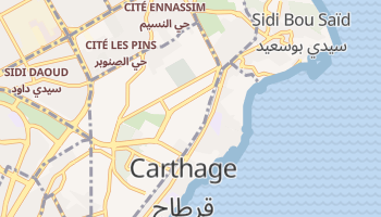 Carte en ligne de Carthage