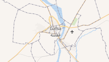 Carte en ligne de Gafsa