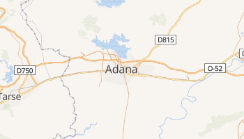 Carte en ligne de Adana