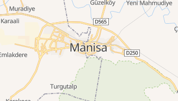 Carte en ligne de Manisa