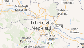 Carte en ligne de Tchernivtsi