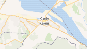 Carte en ligne de Kaniv