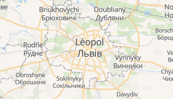 Carte en ligne de Lviv