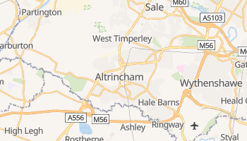 Carte en ligne de Altrincham