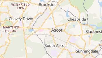 Carte en ligne de Ascot