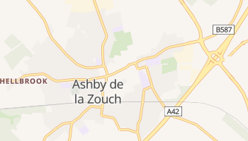 Carte en ligne de Ashby-de-la-Zouch