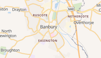 Carte en ligne de Banbury