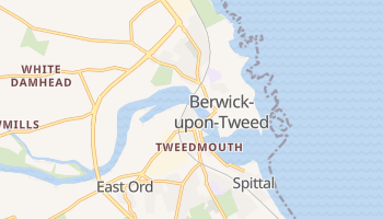 Carte en ligne de Berwick-upon-Tweed