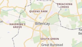 Carte en ligne de Billericay
