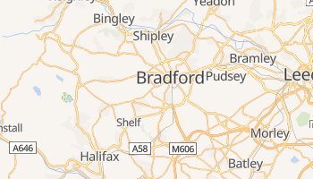 Carte en ligne de Bradford