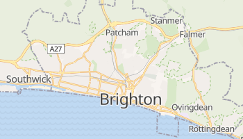 Carte en ligne de Brighton