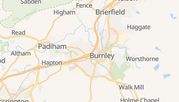 Carte en ligne de Burnley