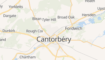 Carte en ligne de Cantorbéry