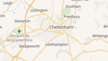 Carte en ligne de Cheltenham