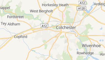 Carte en ligne de Colchester