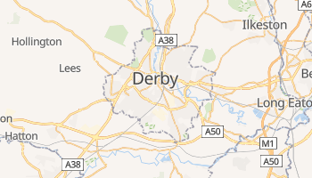 Carte en ligne de Derby
