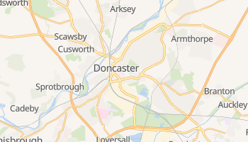 Carte en ligne de Doncaster
