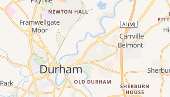 Carte en ligne de Durham