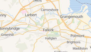 Carte en ligne de Falkirk